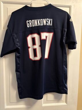 Gronkowski #87 Navy Football Jersey